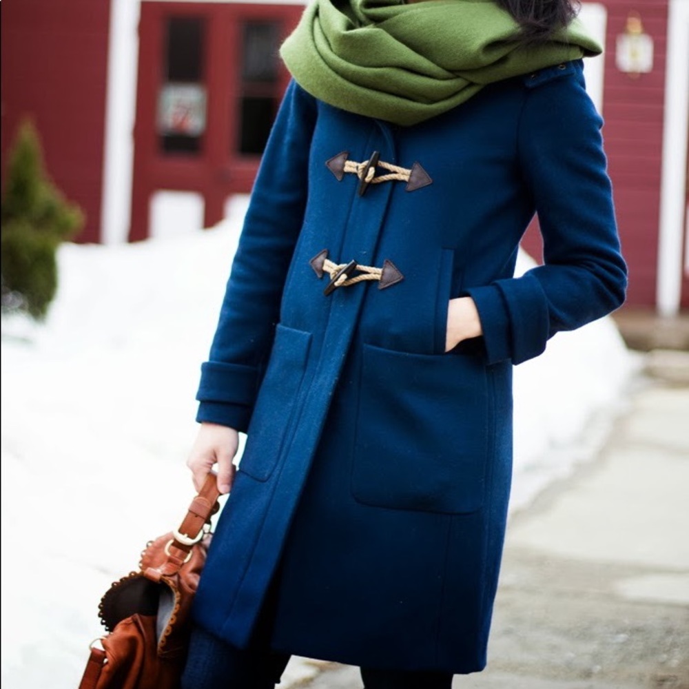 J.Crew Wool Cashmere Toggle Coat - Picture 4 of 12